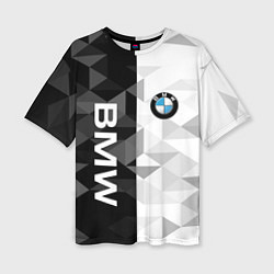 Женская футболка оверсайз BMW