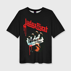 Футболка оверсайз женская Judas Priest, цвет: 3D-принт