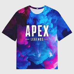 Футболка оверсайз женская APEX LEGENDS, цвет: 3D-принт