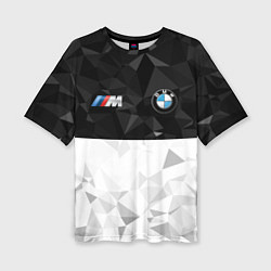 Футболка оверсайз женская BMW M SPORT, цвет: 3D-принт