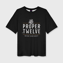 Женская футболка оверсайз Conor McGregor Proper Twelve