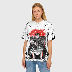 Футболка оверсайз женская BERSERK, цвет: 3D-принт — фото 2