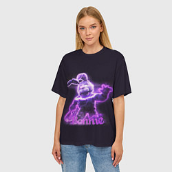 Футболка оверсайз женская Five Nights At Freddy's, цвет: 3D-принт — фото 2