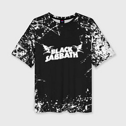 Футболка оверсайз женская Black Sabbath, цвет: 3D-принт