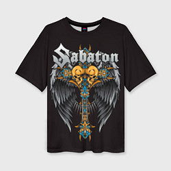 Женская футболка оверсайз SABATON