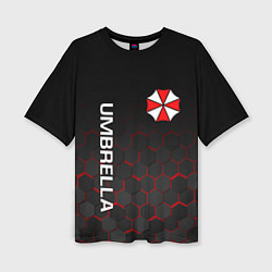 Футболка оверсайз женская UMBRELLA CORP, цвет: 3D-принт