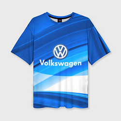 Футболка оверсайз женская Volkswagen, цвет: 3D-принт