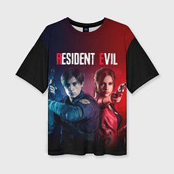 Женская футболка оверсайз Resident Evil 2