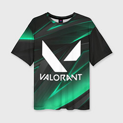Футболка оверсайз женская VALORANT, цвет: 3D-принт