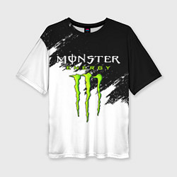 Футболка оверсайз женская MONSTER ENERGY, цвет: 3D-принт
