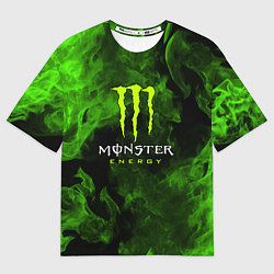 Женская футболка оверсайз MONSTER ENERGY