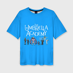 Футболка оверсайз женская The umbrella academy, цвет: 3D-принт