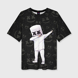 Футболка оверсайз женская MARSHMELLO, цвет: 3D-принт