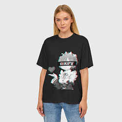 Футболка оверсайз женская Re:Zero, цвет: 3D-принт — фото 2