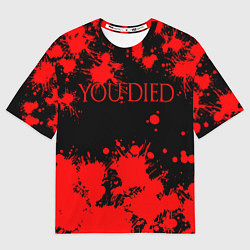 Футболка оверсайз женская DARK SOULS, цвет: 3D-принт