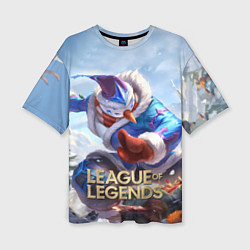 Женская футболка оверсайз League of Legends МАСТЕР ЙИ