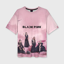 Женская футболка оверсайз BLACKPINK x PUBG