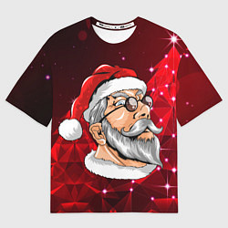 Футболка оверсайз женская Кульный дед, цвет: 3D-принт