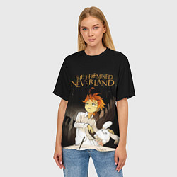 Футболка оверсайз женская Обещанный Неверленд, цвет: 3D-принт — фото 2