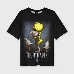 Футболка оверсайз женская LITTLE NIGHTMARES 2, цвет: 3D-принт