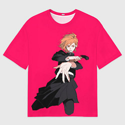 Футболка оверсайз женская Нобара Магическая Битва, цвет: 3D-принт