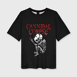 Футболка оверсайз женская Cannibal Corpse 1, цвет: 3D-принт