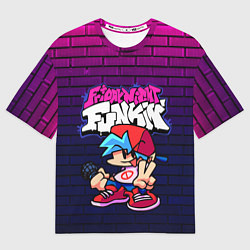 Женская футболка оверсайз FRIDAY NIGHT FUNKIN