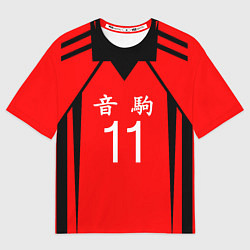 Футболка оверсайз женская НЕКОМА 11 КЕНМА КОЗУМЕ, цвет: 3D-принт