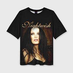 Футболка оверсайз женская Nightwish, цвет: 3D-принт
