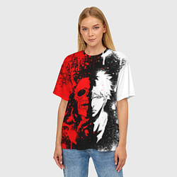 Футболка оверсайз женская ИЧИГО БЛИЧ ICHIGO BLEACH, цвет: 3D-принт — фото 2