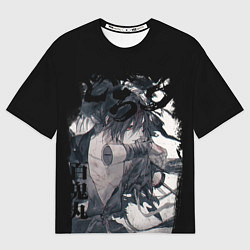 Женская футболка оверсайз Хяккимару