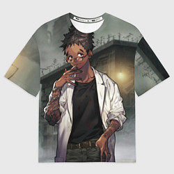 Женская футболка оверсайз Kasukabe