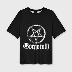 Женская футболка оверсайз Gorgoroth