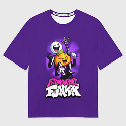 Женская футболка оверсайз FNF Skid and Pump