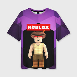 Футболка оверсайз женская ROBLOX РОБЛОКС Z, цвет: 3D-принт