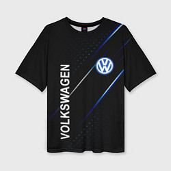 Женская футболка оверсайз Volkswagen, sport style
