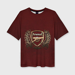 Футболка оверсайз женская Arsenal London, цвет: 3D-принт