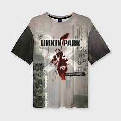 Футболка оверсайз женская Hybrid Theory Live Around The World - Linkin Park, цвет: 3D-принт