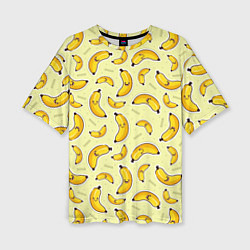 Женская футболка оверсайз Банановый Бум