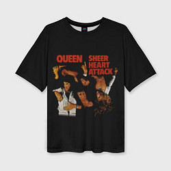 Футболка оверсайз женская Sheer Heart Attack - Queen, цвет: 3D-принт