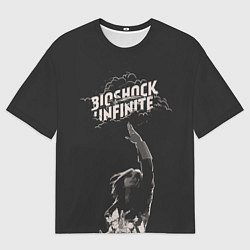 Футболка оверсайз женская Элизабет тянется к небу, цвет: 3D-принт