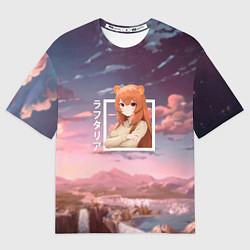 Футболка оверсайз женская Рафталия Raphtalia, Восхождение Героя Щита, цвет: 3D-принт