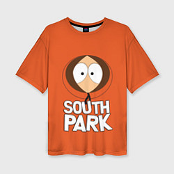 Футболка оверсайз женская Южный парк Кенни South Park, цвет: 3D-принт