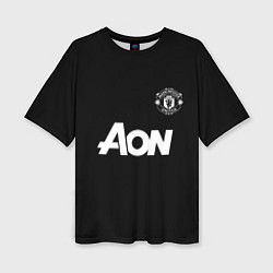 Женская футболка оверсайз Манчестер Юнайтед Руни ретро форма, Manchester Uni