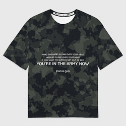 Футболка оверсайз женская ARMY NOW, цвет: 3D-принт