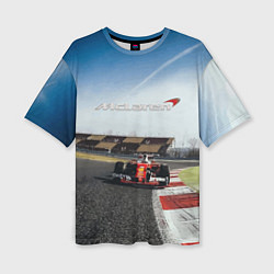 Женская футболка оверсайз McLaren F1 Racing Team