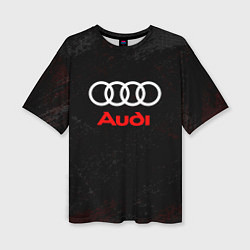 Футболка оверсайз женская Audi спорт, цвет: 3D-принт