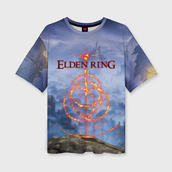 Женская футболка оверсайз Elden Ring, Logo