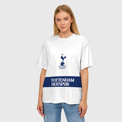 Футболка оверсайз женская Tottenham Тоттенхэм, цвет: 3D-принт — фото 2