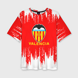 Футболка оверсайз женская Valencia валенсия sport, цвет: 3D-принт